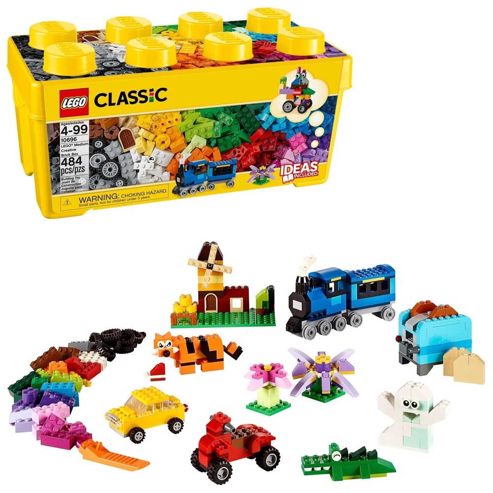 LEGO Classic Medium Creative Brick Box 10696 Building Set‎ 484 Pieces New